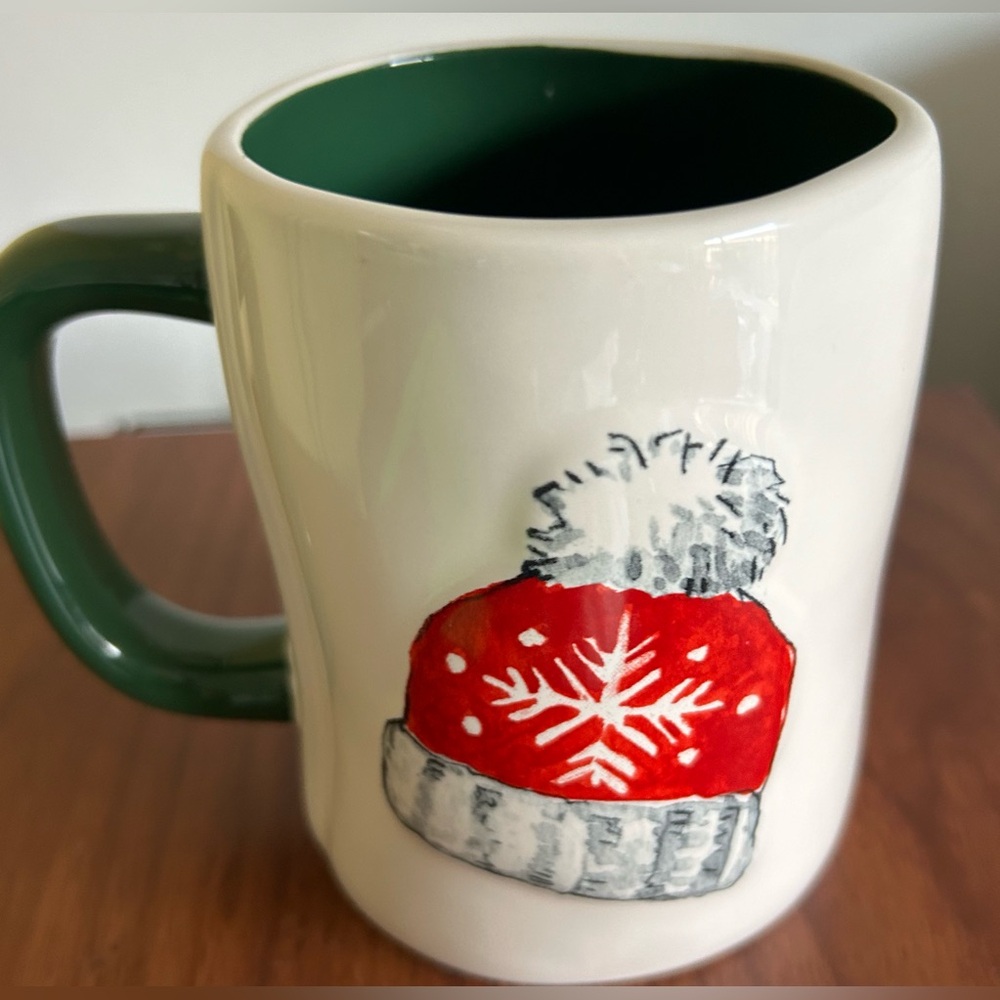 Rae Dunn “Cocoa” with Pompom hat mug.